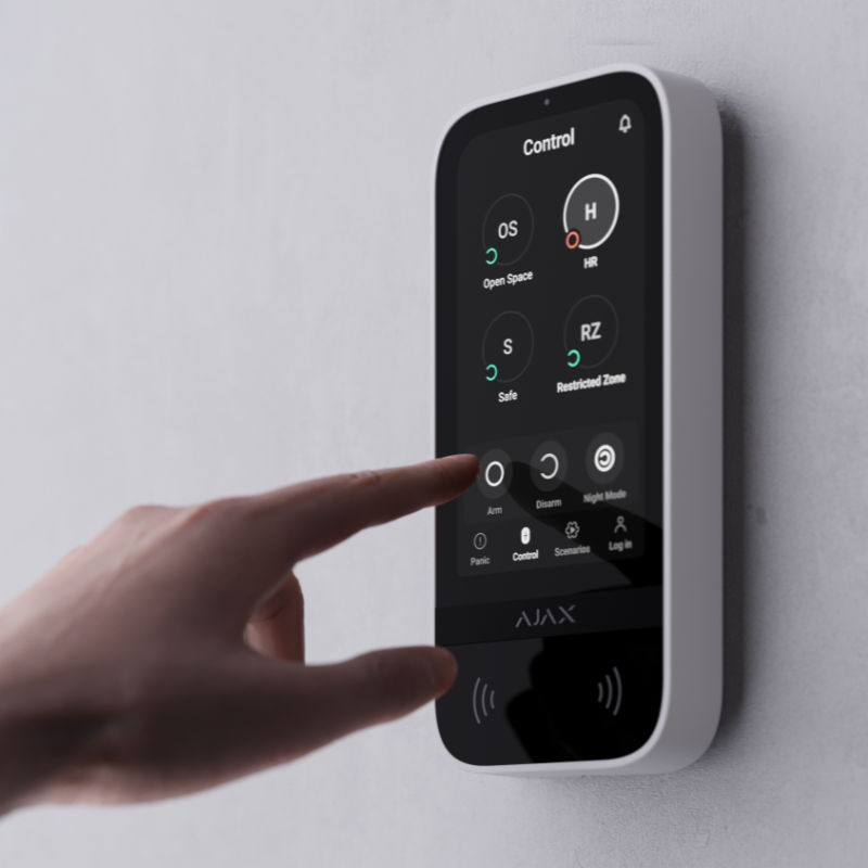 Ajax KeyPad TouchScreen - Intelligente Bedienung